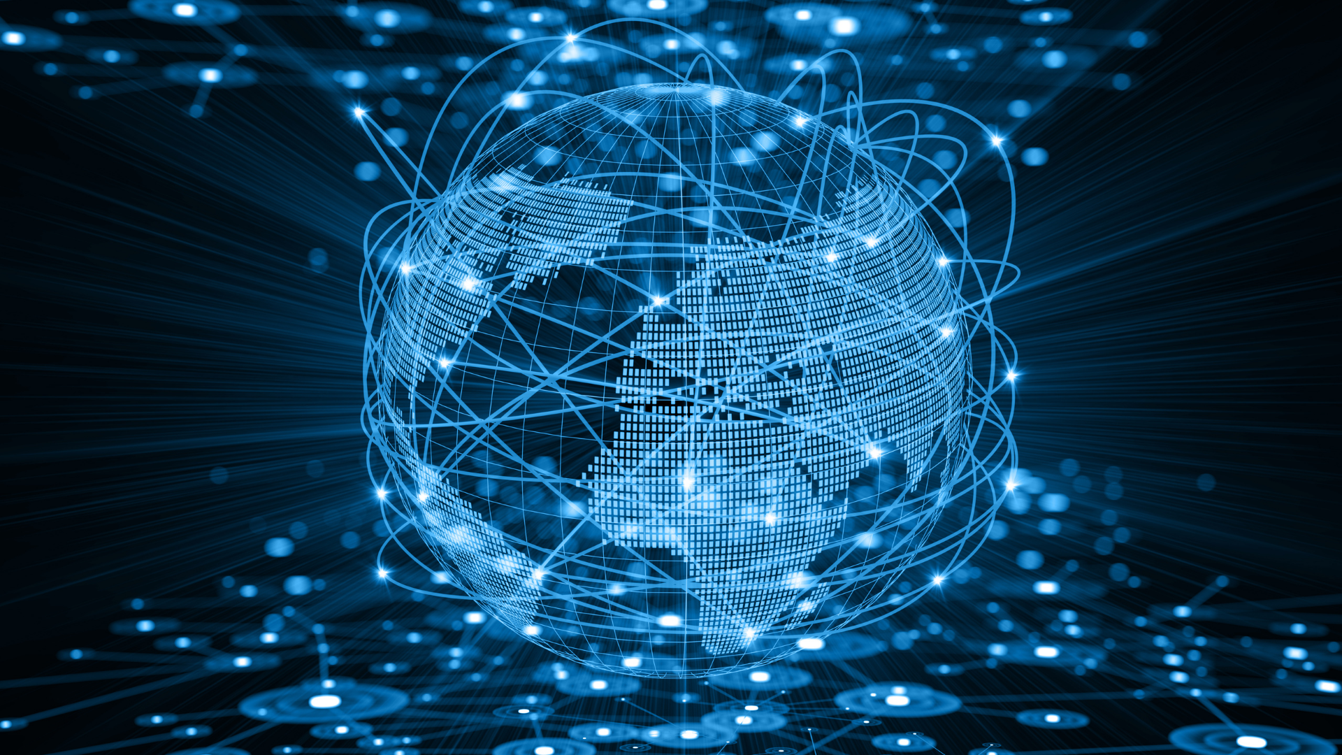Monde connecté réseau